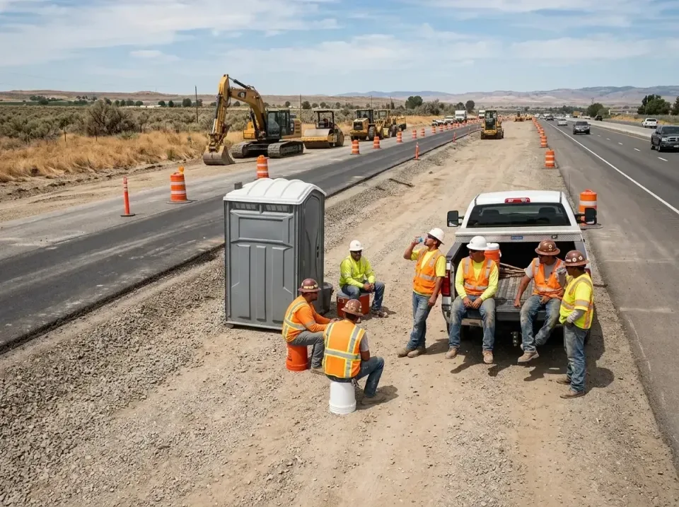 highway-road-construction-crew-007 — frequently asked questions, Porta Potty and Restroom Rentals in Green Hill, TN